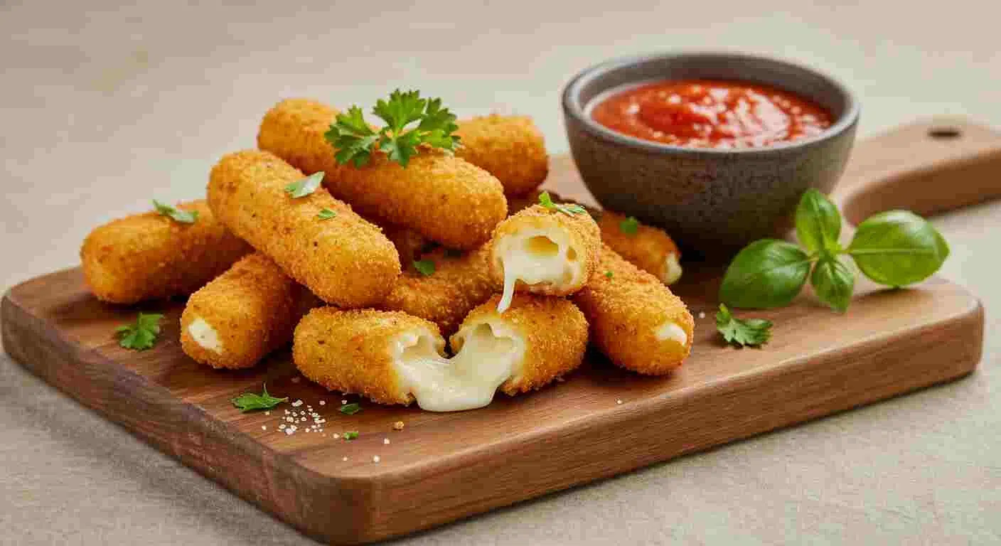 Fried Mozzarella (Serves 4 - 6)